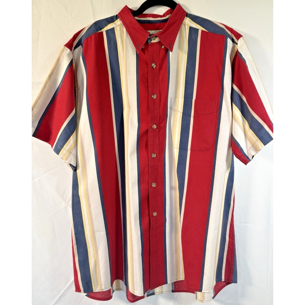 Links‎ Edition Shirt Size XL Short Sleeve Button Up